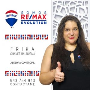 Erika Chavez Balbuena Asesora Comercial Venta Alquiler Departamentos 01