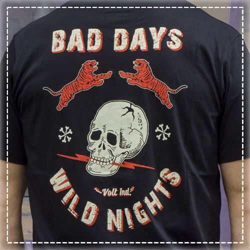 Tshirt Bad Days Black Volt Industries 001
