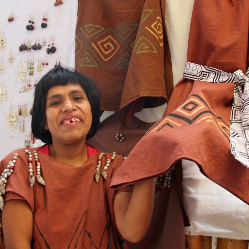 Textiles en Algodón de la Comunidad Nativa Tsachopén 03