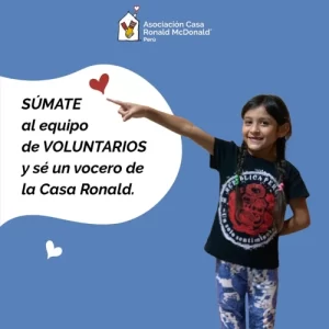 Voluntarios de la Casa Ronald McDonald Perú