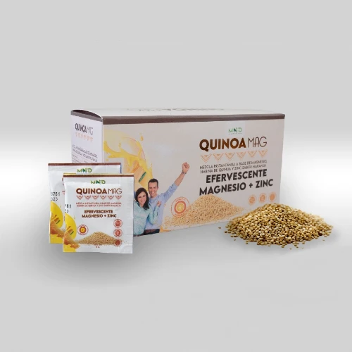 Quinoa Mag Efervescente Magnesio Zinc Suplemento Vitamínico