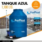 Tanque Azul 1100 Lts Farplast