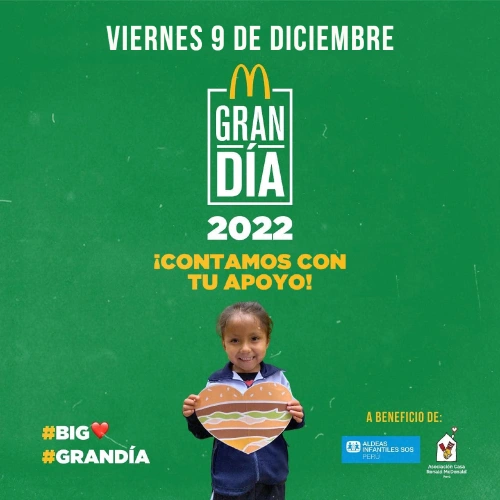 Gran Día 2022 de la Casa Ronald McDonald Peru