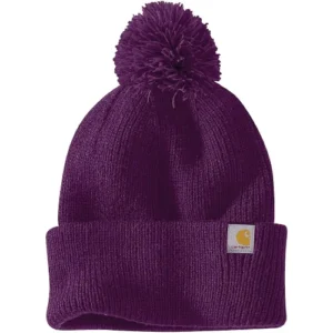 Carhartt Gorro de Punto con Pompón para Mujer