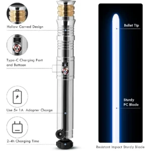 CVCBSER Sable de Luz de Giro Suave