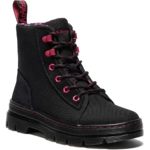 Dr Martens Peines Bronx Suede Extra Tough 50/50 Botas de Combate para Mujer