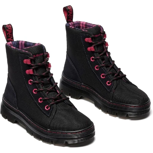 Dr Martens Peines Bronx Suede Extra Tough 50/50 Botas de Combate para Mujer