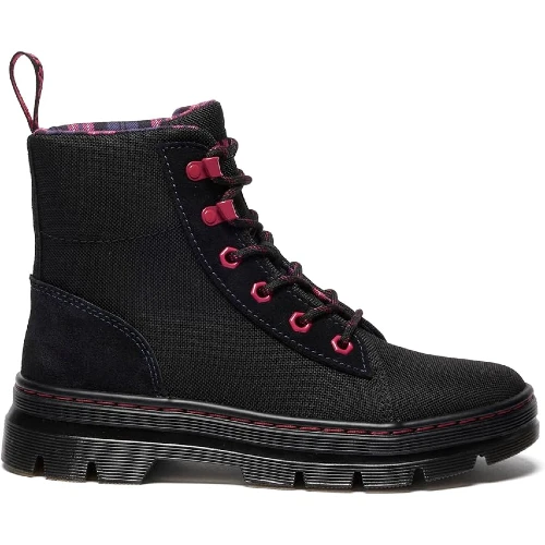 Dr Martens Peines Bronx Suede Extra Tough 50/50 Botas de Combate para Mujer