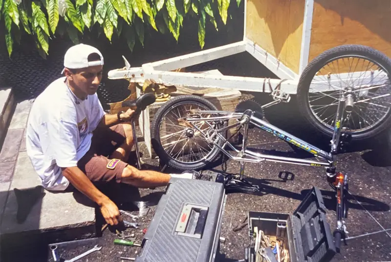 Felipe Andrade BMX Old School Peru